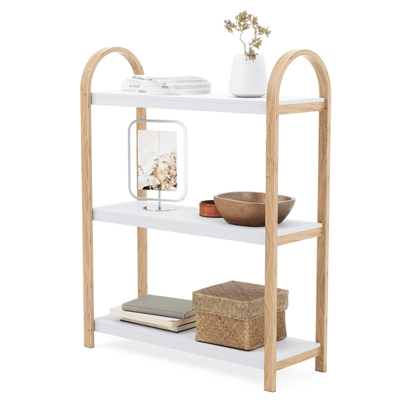 Ράφι Τριών Επιπέδων Bellwood Freestand White Natural  Umbra